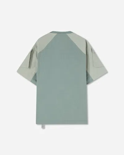 Oamc Peacemaker Men S Cargo T-shirt Sage In Green