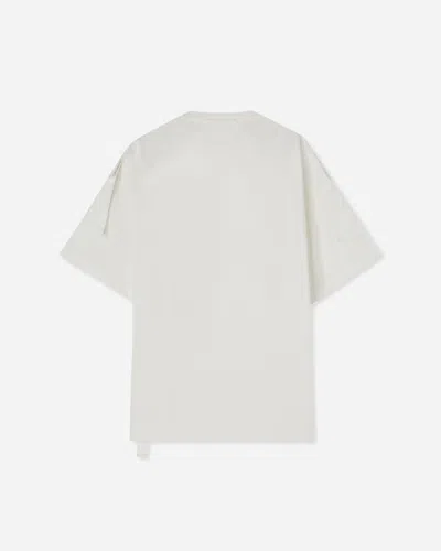 Oamc Peacemaker Men S Cargo T-shirt Snow In White