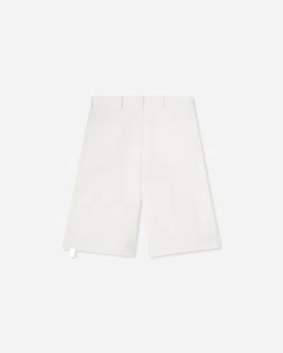 Oamc Peacemaker Men S Chino Shorts Snow In White