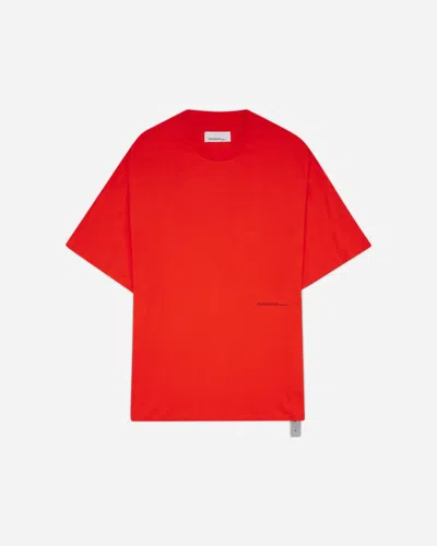 Oamc Peacemaker Men S Dogs Print Oversized Fit T-shirt In Red