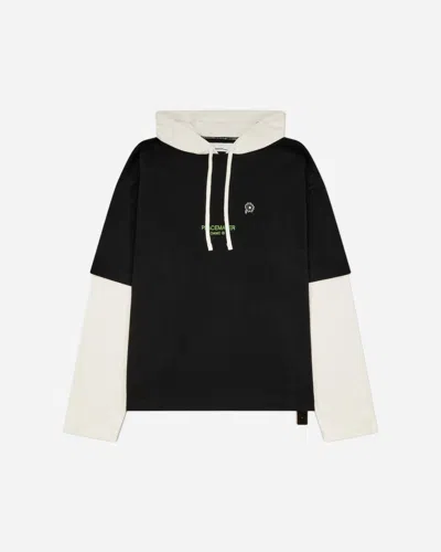 Oamc Peacemaker Men S Dynamo Print Hooded T-shirt In Black