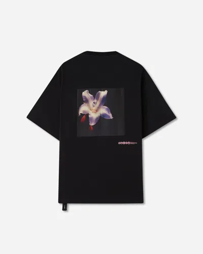 Oamc Peacemaker Men S Flower T-shirt In Black