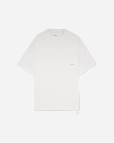Oamc Peacemaker Men S Landscape Print Pocket T-shirt In White
