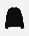 Oamc Peacemaker Men S Lighter Double Layer Boxy T-shirt In Black