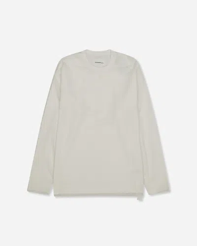 Oamc Peacemaker Men S Mesh Layer Longsleeve T-shirt In White