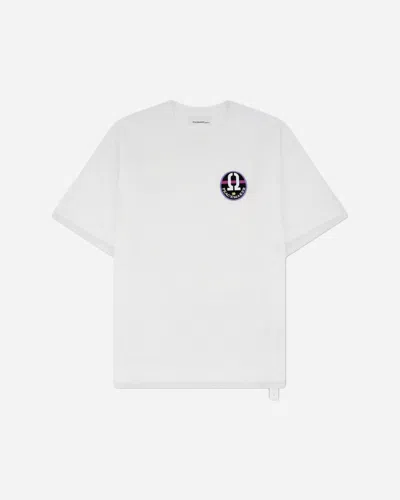 Oamc Peacemaker Men S Mesh Layer T-shirt In White