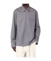Oamc Peacemaker Overshirt In Grey
