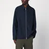 Oamc Peacemaker Overshirt In Midnight Blue In Blue
