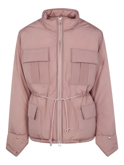 Oamc Peacemaker Padded "m65" Jacket In Pink