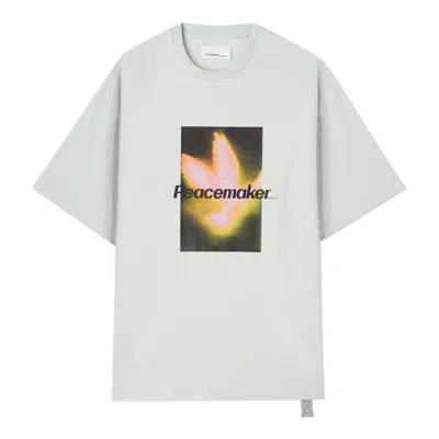 Oamc Peacemaker Peacemaker Bird Short Sleeve T-shirt In White