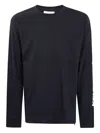 Oamc Peacemaker Peacemaker Long Sleeves Pocket Tee By Oamc In Blue
