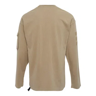 Oamc Peacemaker Pocket Long Sleeve Shirt In Burgundy