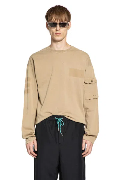 Oamc Peacemaker Pocket Long Sleeve T-shirt In Multi