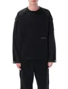 Oamc Peacemaker Si Cargo T-shirt In Black