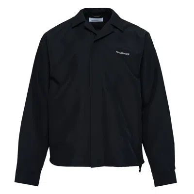 Oamc Peacemaker System Shirt In Black