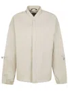 Oamc Peacemaker Oamc Tech Overshirt In Beige