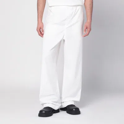 OAMC OAMC  PEACEMAKER WHITE TROUSERS