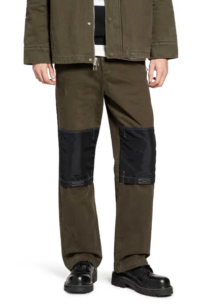 Oamc Peacemaker Workwear Pants In Green
