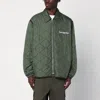 Oamc Peacemaker Zip-up Jacket In Forest Green