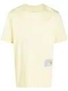 Oamc Photograph-print Short-sleeved T-shirt In Gelb
