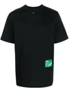 Oamc Photograph-print Short-sleeved T-shirt In Schwarz