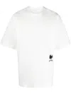 Oamc Photograph-print Short-sleeved T-shirt In White