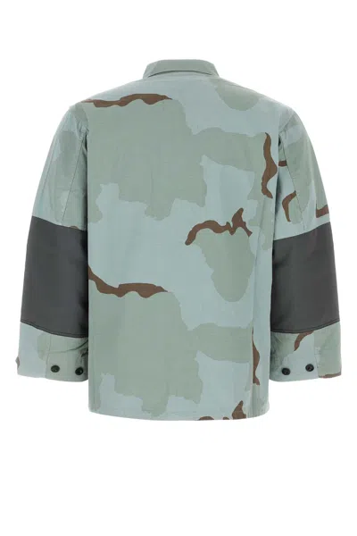 OAMC PRINTED COTTON BLEND SHIRT