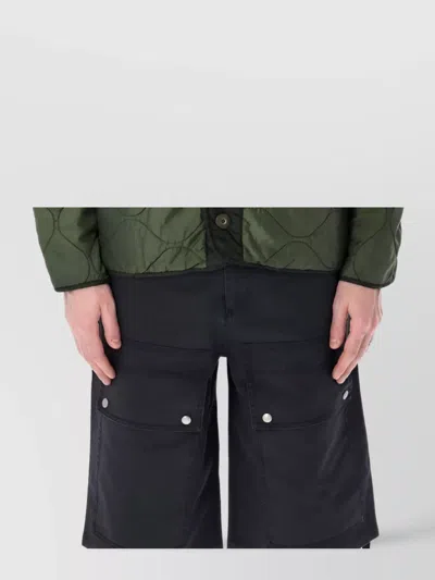 Oamc Quilted V Neck Jacket