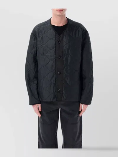 OAMC QUILTED V NECK JACKET
