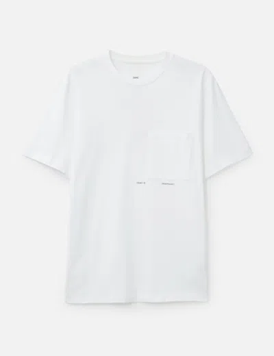 Oamc Restraint Pocket T-shirt In White