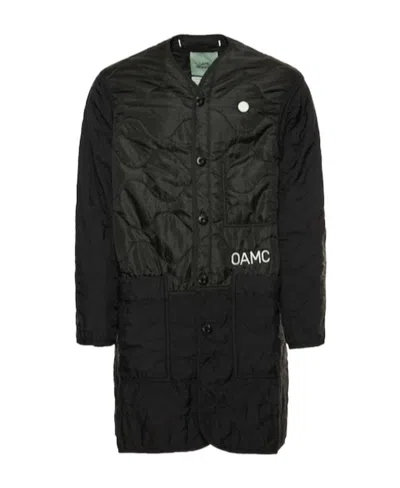 Oamc Re:work Long-lined Jacket In Black