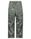 Oamc Re:work Man Pants Military Green Size S Polyester