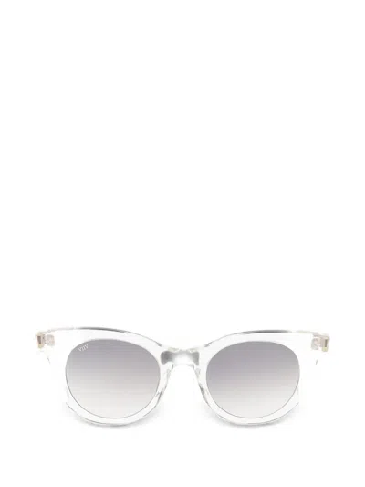 Oamc Round-frame Sunglasses In Neutrals