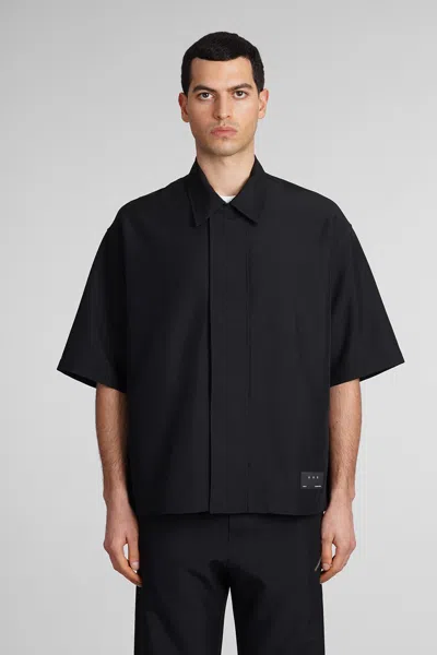 Oamc Sally Shirt In Black Polyester