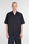 Oamc Shirt In Black Cotton