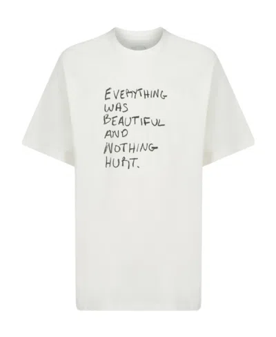 OAMC SLOGAN-PRINT COTTON T-SHIRT