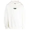 Oamc Long-sleeved Hooded Sweater In White