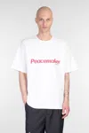 Oamc Peacemaker Flower Tshirt In White