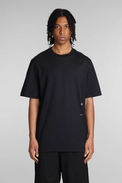 Oamc T-shirt In Black Cotton