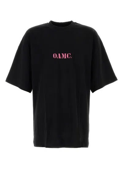 OAMC BLACK COTTON T-SHIRT