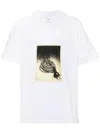 Oamc Logo-print Cotton T-shirt In White