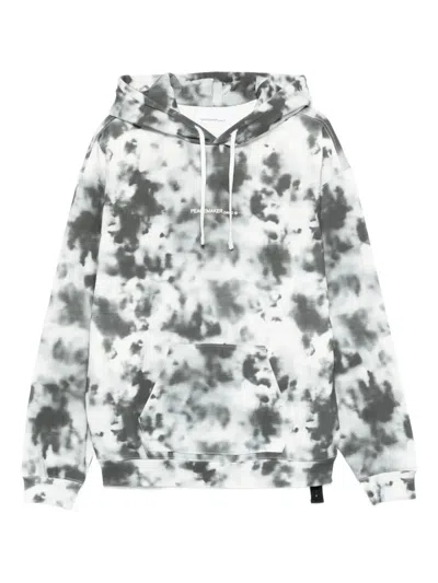 Oamc Tie-dye Hoodie In Gray