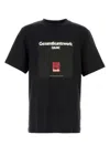 Oamc Apollo Cotton T-shirt In Black