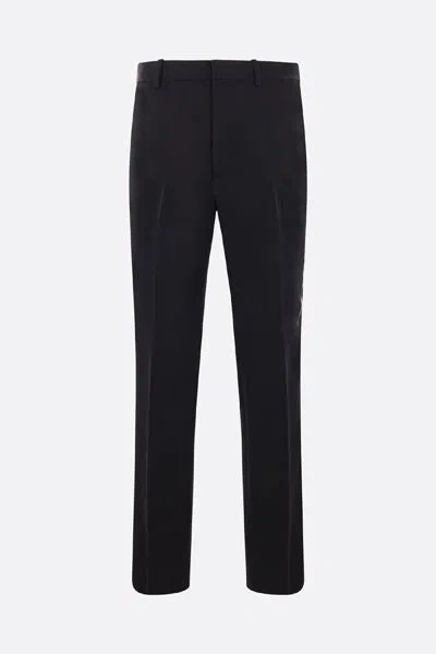 Oamc Straight-leg Tailored Trousers In Black