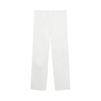 Pre-owned Oamc Turner Pants 'ivory' | Cream | Men's Size S In White