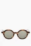 Oamc Turtle Printed Rounded Sunglasses