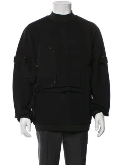 Pre-owned Oamc Turtleneck Long Sleeve Sweatshirt W/ Tags In Black