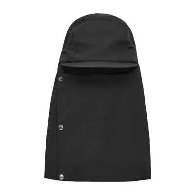 Pre-owned Oamc Veiled Cap 'black' | Men's Size Onesize