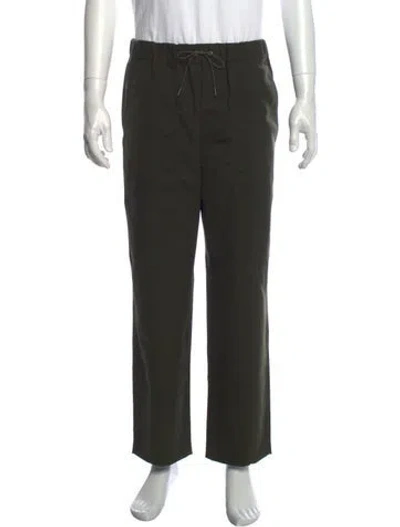 Pre-owned Oamc Virgin Wool Pants In Green