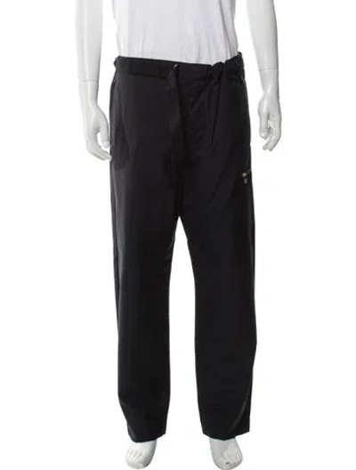 Pre-owned Oamc Wool Pants In Black
